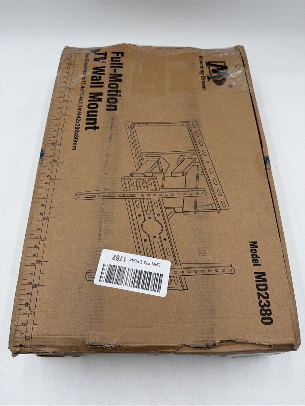 Mounting Dream Full-Motion TV Wall Mount 32-65 inch MD2380 Black * OPEN BOX